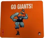 Go Giants Mascot Paul Harvey Design Mouse Mat