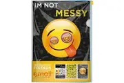 Emoji Document Wallet (Pack of 3) (Black/Yellow) (One Size)
