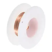 Soft Copper Wire (26 Gauge, 32.8 FT), 99.9% Pure Bare Copper Wire for Crafts