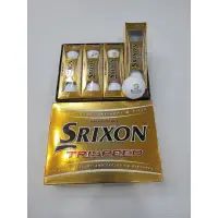 在飛比找蝦皮購物優惠-全新品SRIXON TRISPEED高爾夫球 一盒共12顆 