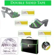 AVETCO REINFORCEMENT DOUBLE SIDED CLEAR LEATHER CRAFT TAPE 50 MT ROLL