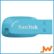 SanDisk Ultra Shift USB 3.2 64GB Flash Drive - Blue