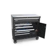 SP Tools 217Pcs Sumo Series Roller Cabinet Toolkit with Power Tool Cupboard