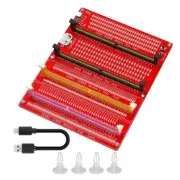 DDR3/4/5 RDIMM/UDIMM Memory Tester with LED Indicator USB C Power Supply
