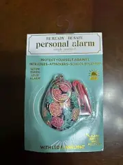 Personal Alarm Sound Keychain 140DB Emergency Women Safety LED Light Pineapple