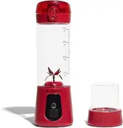 BLENDi Pro+ Portable Blender (17.5oz, Red) – Powerful 120W Motor, USB Rechargeable, Cordless Personal Blender for Smoothies & Protein Shakes – BPA-Free, Compact & Travel-Friendly