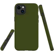 For iPhone 14 Plus Case Tough Protective Cover, Army Green