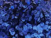 5,000 pcs Metallic Royal Blue 5mm Round Cup Tiny Loose Sequins Sewing Crafts