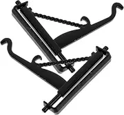QUMIIRITY 2Pcs Miniature Plant Hangers Micro Hook Brackets for Tiny House Indoor Outdoor Decor for Hanging Mini Plants Christmas Lights and Displays
