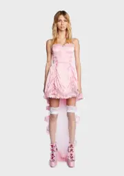 [Sugar Thrillz] Pretty Charms High-Low Dress