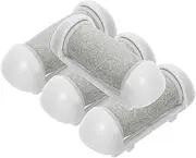 Pedicure Tool Replacement Heads 4pcs Foot File Rollers Heel Scraper Dead Skin Remover