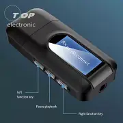 Bluetooth 5.0 Transmitter Receiver 2 IN 1 Wireless Audio 3.5mm USB Aux Adapter