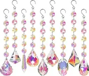 9Pcs Sun Catchers with Crystals