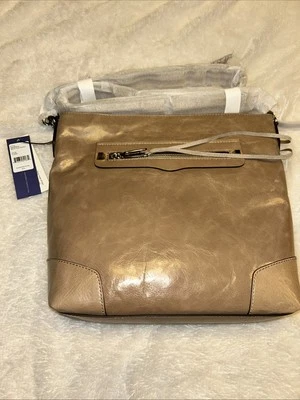 REBECCA MINKOFF NWT,CAMMEO,LEATHER,REGAN SLIM BUCKET BAG,SHOULDER HOBO
