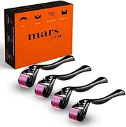 Mars By GHC Premium Derma Roller With 0.5mm 540 Titanium Alloy Micro Needles For Beard & Hair Follicles, Anti- Skin Ageing, Treating Acne & Stretch Marks (4)
