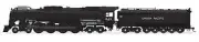 Broadway Limited 6641 Ho Up 4-8-4 Fef-3 843 W/Sd+S