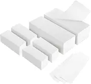 600-Count Non Woven Wax Strips, 2 Size Body and Facial Epilating Wax Strips Paper for Hair Removal, Beauty Waxing Strips for Leg Face Chest Back and Bikini