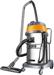 Vacuum Cleaner High Suction Power Industrial Commercial Bucket Car Wash JIE BA (Normal + 5M Hose)