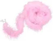 [LIFKOME] Fluffy Turkey Scarf Boa Accessories for Party Diy Craft Trim Elegant Plume Strip for Dress up