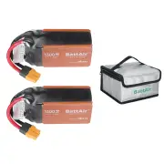 [EU/USA Direct]2 PCS ISDT BattAir 2nd Gen 22.2V 1300mAh 80C 6S Smart LiPo Battery XT60 Plug Wireless APP Control Compati