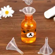 5x Mini Funnel Plastic Small funnel For perfume kitchen Set Filling BEST H8R0
