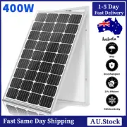 12V 400W Solar Panel Mono 400 Watt Battery Charging Caravan Camping Home Power