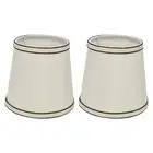 2PCS Fabric Lampshade European Style Lamp Shade For E14 Screw Table Light A TOH