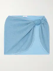 [Oséree] Oséree - Lumière Metallic Pareo - Light blue - small small Blue