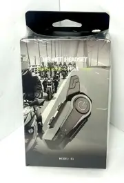 E-1 Motorcycle Helmet Bluetooth Headset And Intercom