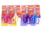 Fiskars Color Changing Handle Scissors Blunt Tip Safety Edge 5" Kids Paper Craft