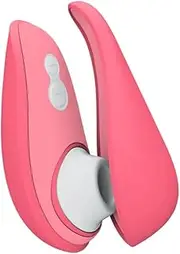Womanizer Liberty 2 Pleasure Air Clit Sucker - Clitoral Suction Vibrator for Women and Couples - Personal Clitoris Stimulator with 8 Speeds - Waterproof Adult Sucking Sex Toy - Rechargeable - Pink