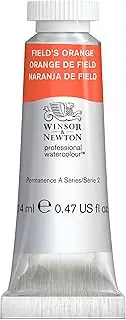 [Winsor & Newton] 0105418 Professional Watercolour - Field'S Orange, 14 ml Tube - Watercolour Paint, Vibrant Colours in Artist Quality, High Colour Brilliance and Luminosity, Non-fading