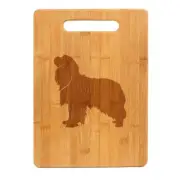 Bamboo Wood Cutting Board Cavalier King Charles Spaniel