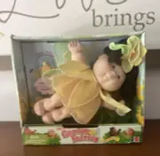 RARE NEW Cabbage Patch Kids Garden Fairies TREENA DAFFODIL 8" Doll MIB