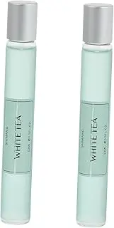 WOONEKY 2pcs White Tea Perfume Atomizer Leakproof Women Men Daily Fragrance Perfume