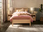 Stockholm Bed Frame - King Single / Natural