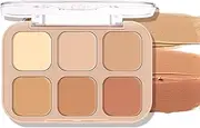 Face Contour Palette | Face Sculpting Contouring Palette | Color Correcting Concealer Full Coverage, Deep Moisturizing Cosmetic Accessories for Night Out, Shopping, Daily Use, Dating, Parties