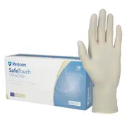 Medicom SafeTouch UltraGrip Latex Powder Free Gloves Large 100/box