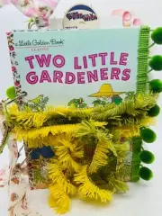 TWO LITTLE GARDENERS Junk Journal. LGB Journal. Scrapbook. Planner. Glue Book.