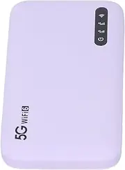 5G Mobile Hotspot, 5G Portable Hotspot WiFi Device High Speed Wireless Router 16 Connected Devices WiFi Hotspot Device with SIM Card Slot and 6100mAh Battery for Travel and Phone
