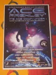 ACE FREHLEY - KISS - 2010 NEW AUSTRALIAN TOUR - PROMO TOUR POSTER