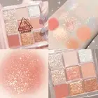 9 Color Eyeshadow Palette Glitter Matte Smooth Blend Makeup Eye Shadow For W SD0