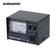 SW-111 SWR and Power Meter Antenna+Communication Testing 27-30MHz for Radio Band