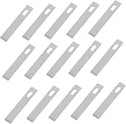 100pcs DIY Craft Cutter Blades Replacement: Versatile Art Cutting Tools For Papercraft Stencils And Architectural Models – Sharpness