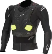 Youth Bionic Plus L/S Jacket Black/Fluorescent Yellow Y-Large 6545620-155-LXL