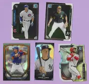 2015 Bowman Chrome Master set - 200 card base, 100 Prospects, 3 insert sets