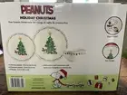 New Peanuts Holiday Christmas Fine Ceramic Dinnerware Set Snoopy Woodstock 18pc