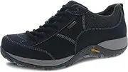 [Dansko] Paisley Waterproof Outdoor Sneakers for Women-Comfortable,Breathable Walking Shoes with Arch Support-Stain Resistant Sneakers with Slip-Resistant Rubber Outsole, Navy Waterproof, 8.5-9