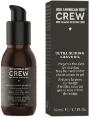 American Crew Ultra Gliding Olio Barba 50ml Previene Protegge dalle Irritazioni