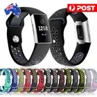 Soft Silicone For Fitbit Charge 3/4 Adjustable Replacement Sport Strap Band